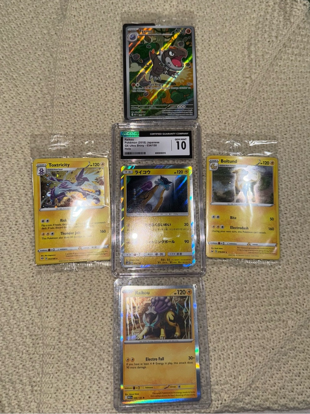 Pokemon Holo Trading Card Lot
